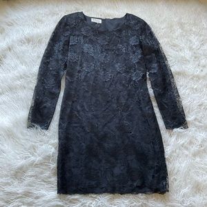 Vintage Elizabeth Wayman Floral Lace Sheath‎ Dress